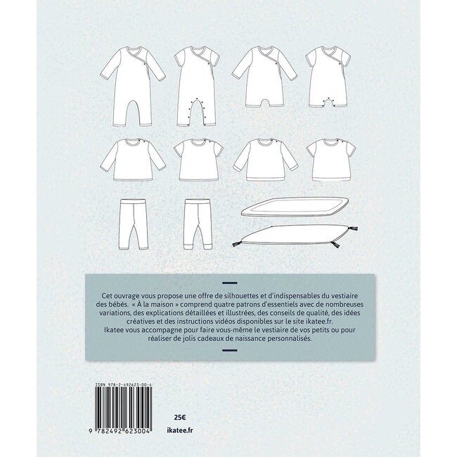 IKATEE Sewing Book for Babies