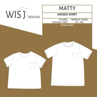 WISJ Patroon Matty  T-shirt Unisex