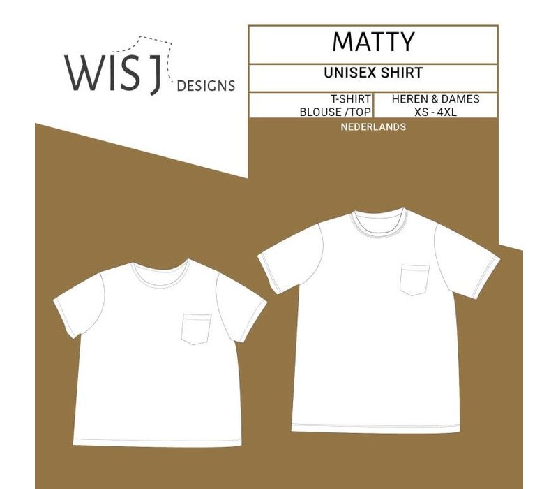 Patroon Matty  T-shirt Unisex