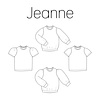 Iris May Patroon Jeanne t-shirt / trui