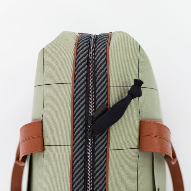 See You At Six Webbing Diagonal Dark Blue - Khaki