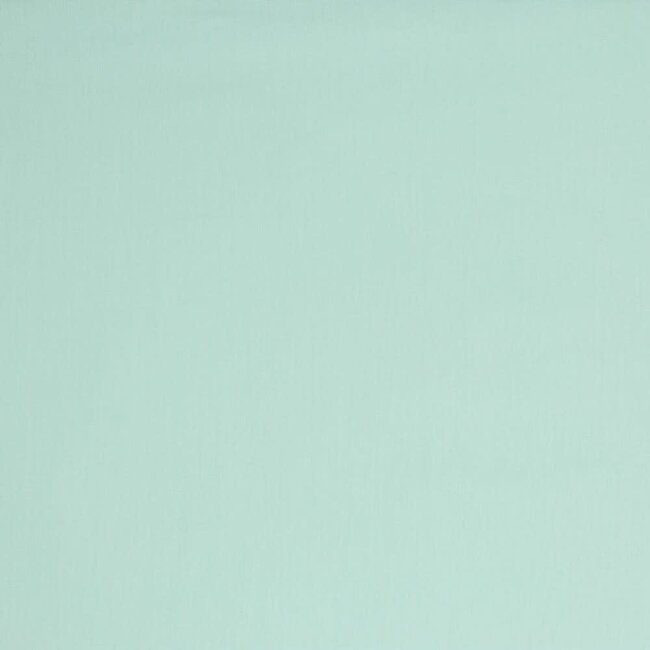 De Stoffenkamer Effen katoen mint