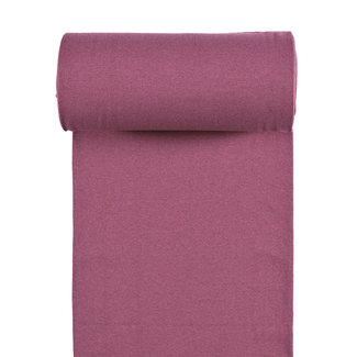 De Stoffenkamer Boordstof BIO 70cm - Purple Melange