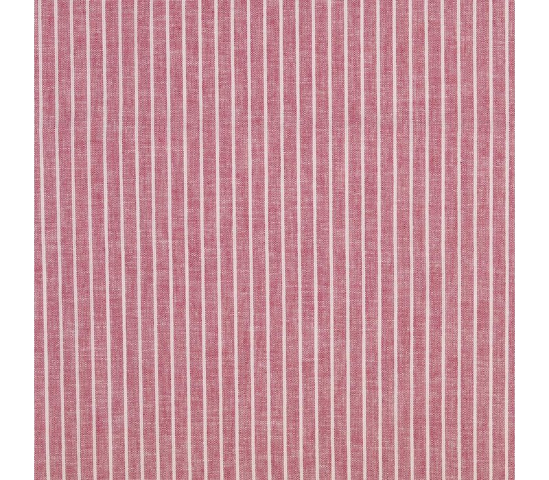 Washed Linen Melange Stripes Pink
