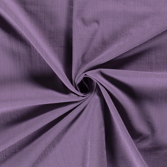 Cotton Linenlook Purple