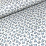 De Stoffenkamer Bio Mousseline Double Gauze - Butterflies Blue