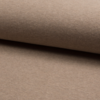 De Stoffenkamer Tricot Waffle - Beige Melange