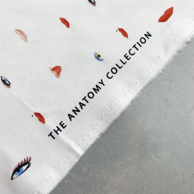 Capsule Fabrics Cotton - Anatomy - Faces