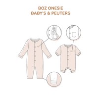 ZONEN 09 - DIGITALE PATRONEN BABY (50 - 92) PDF BOZ - onesie