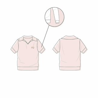 ZONEN09 - DIGITALE PATRONEN KINDEREN (92 - 134) PDF CHARLIE - poloshirt