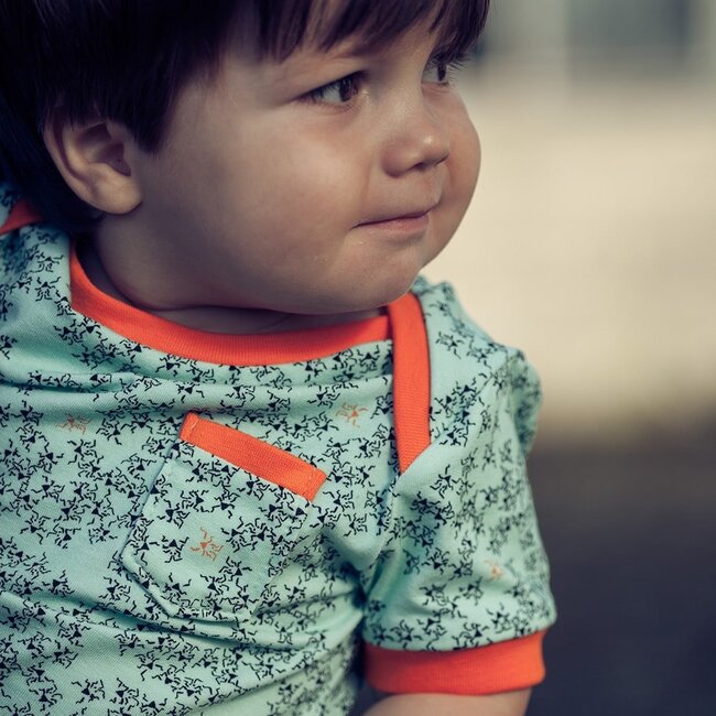 ZONEN09 - DIGITALE PATRONEN KINDEREN + TIENERS (86 - 176) PDF BILLIE - t-shirt