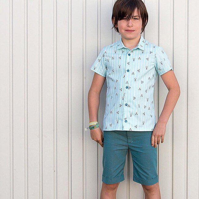 ZONEN09 - DIGITALE PATRONEN TIENERS (140 - 176) PDF CISSE - broek + short