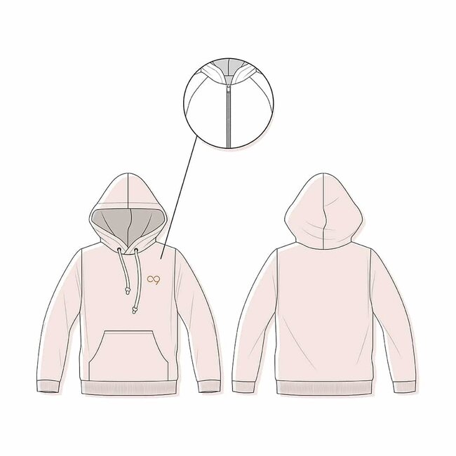 ZONEN09 - DIGITALE PATRONEN VOLWASSENEN PDF ROCCO HOODIE - kaptrui