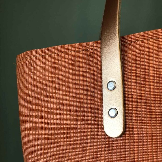 Miyako Tote Bag 2 Riemen 80cm LEDER