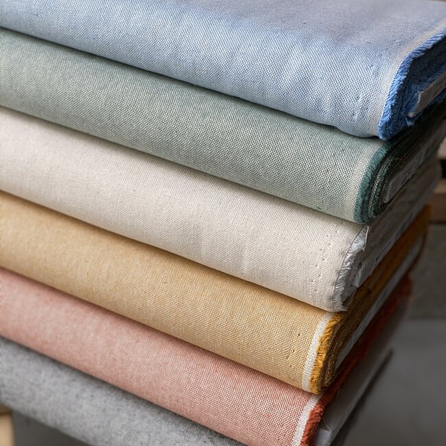 De Stoffenkamer Canvas Two Tone - Warm Sun