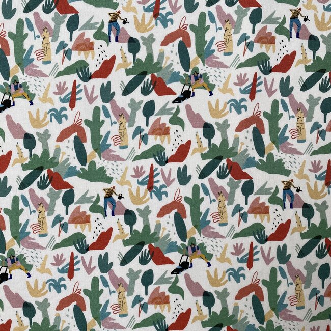 Capsule Fabrics French Terry - The Gardener