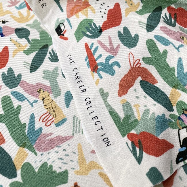 Capsule Fabrics French Terry - The Gardener