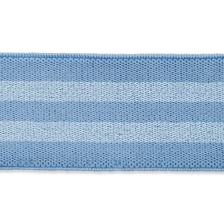 Taille Elastiek 30mm - stripes blue