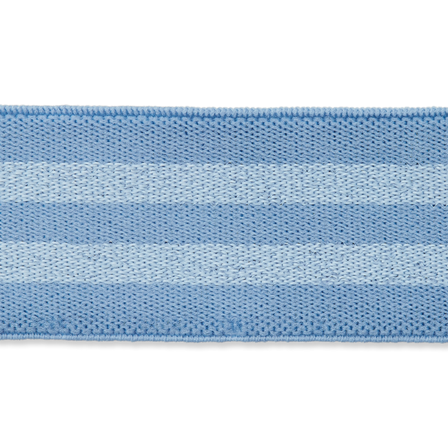 Taille Elastiek 30mm - stripes blue