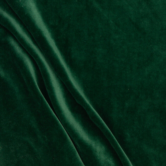 De Stoffenkamer Nicky velours Dark Green