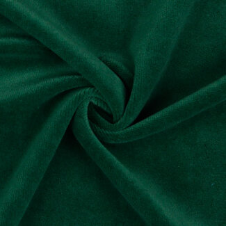 De Stoffenkamer Nicky velours Dark Green