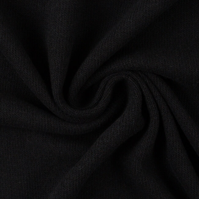 Soft Cotton Knit - Black