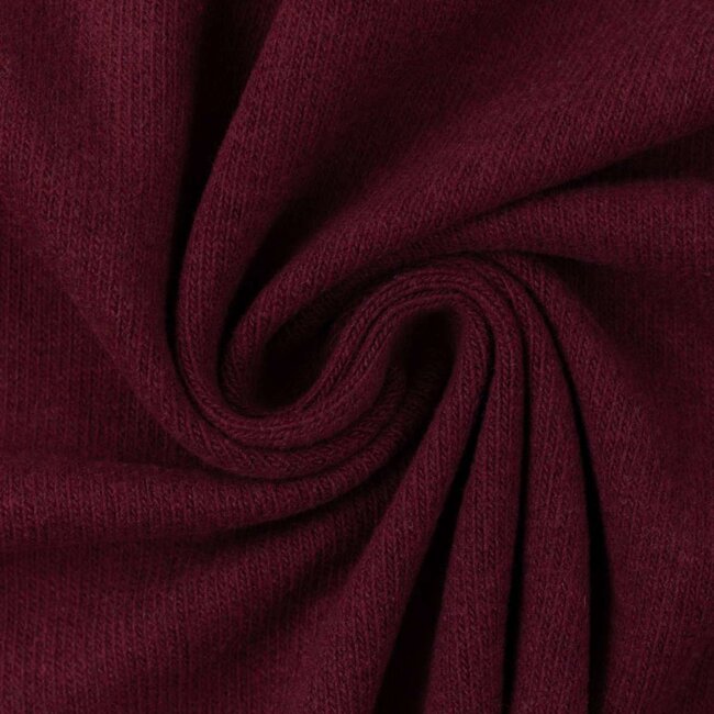 Soft Cotton Knit - Wine