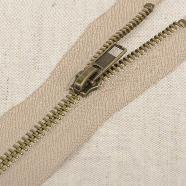 Deelbare rits metaal