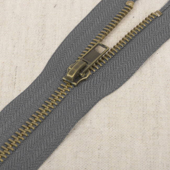 Deelbare rits metaal