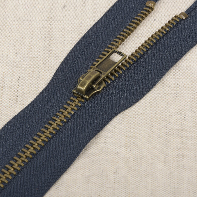 Deelbare rits metaal