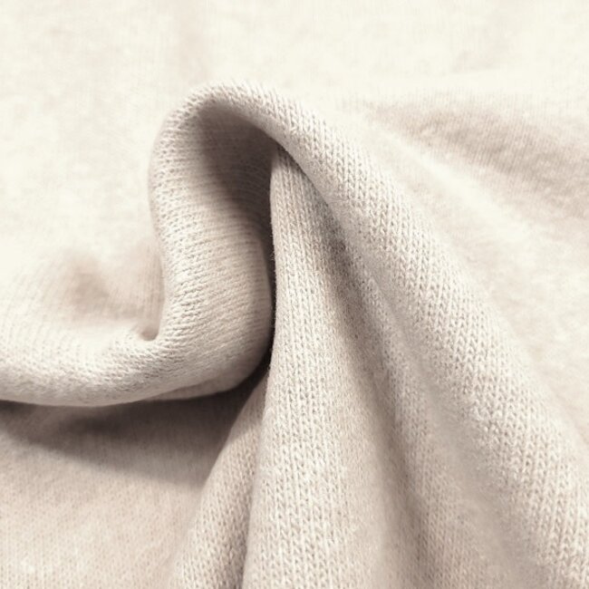 Soft Cotton Knit - Warm Ecru