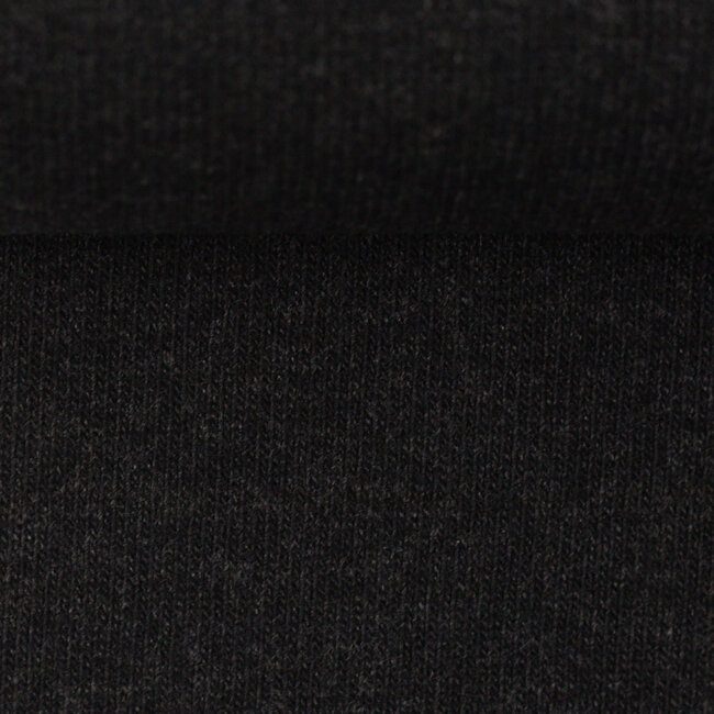 Soft Cotton Knit - Dark Grey