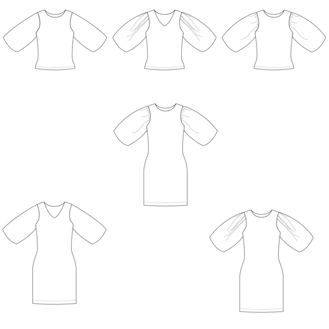 Bel’Etoile Gaëlle top en jurk dames