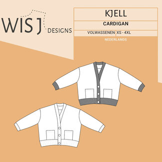 WISJ Patroon Kjell Cardigan volwassenen