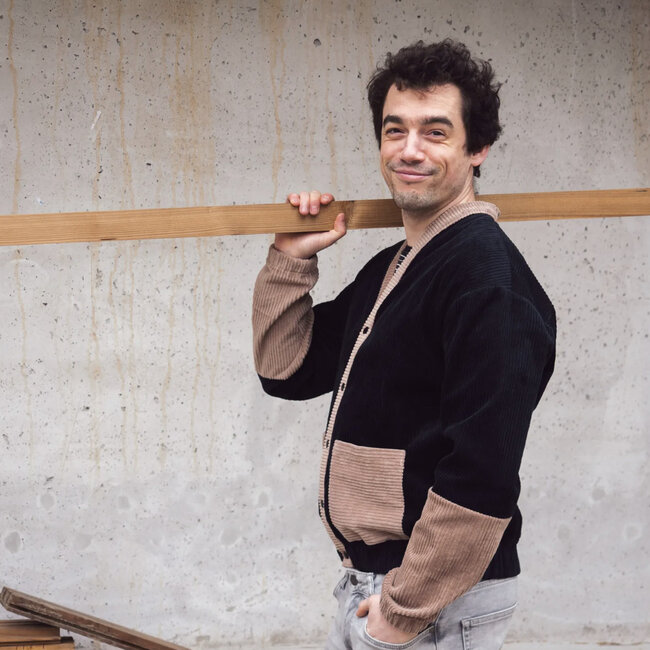 WISJ Patroon Kjell Cardigan volwassenen