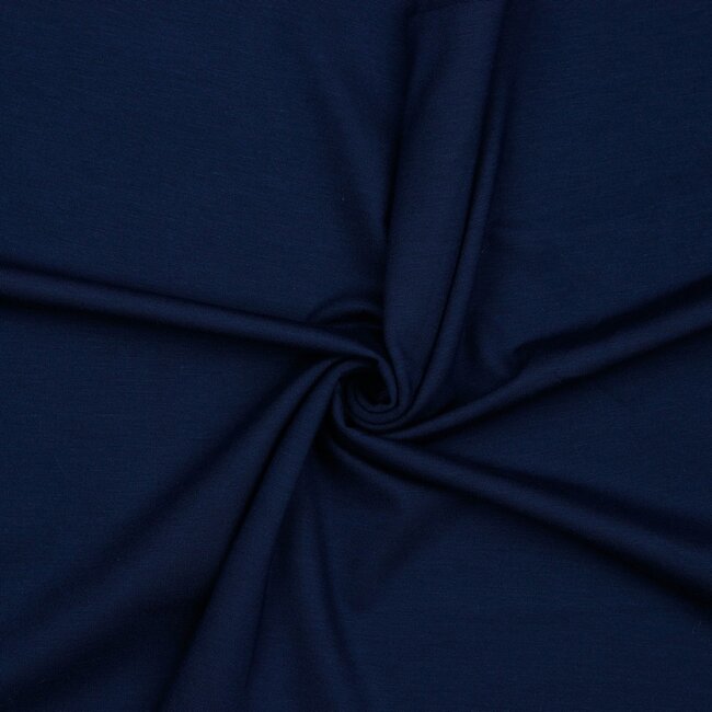 De Stoffenkamer Extra dik tricot Donkerblauw