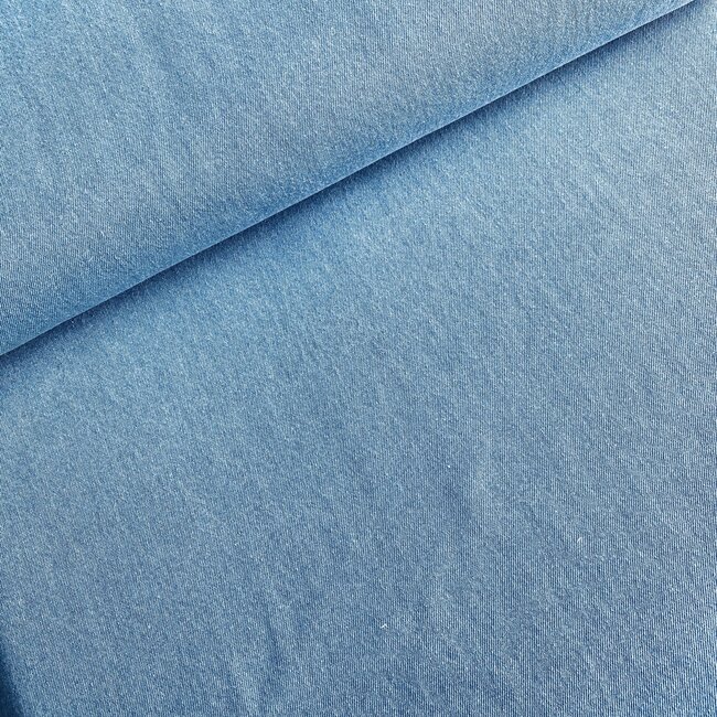 Heavy Cotton Denim Jeans 12oz - midblue