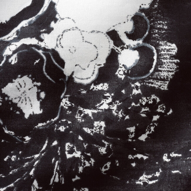 Nani Iro Double Gauze Nani Iro - komorebi black