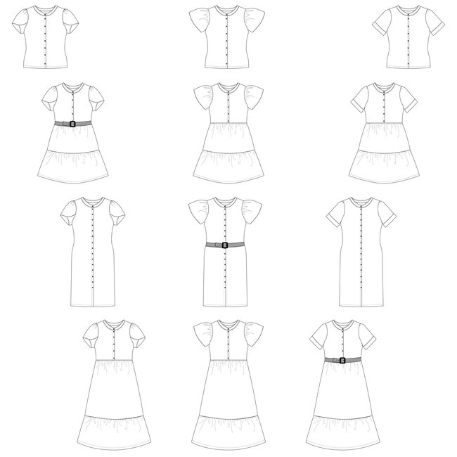 Bel’Etoile Zada dames blouse en jurk