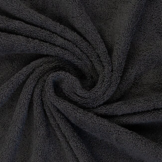 De Stoffenkamer Katoen Badstof antraciet