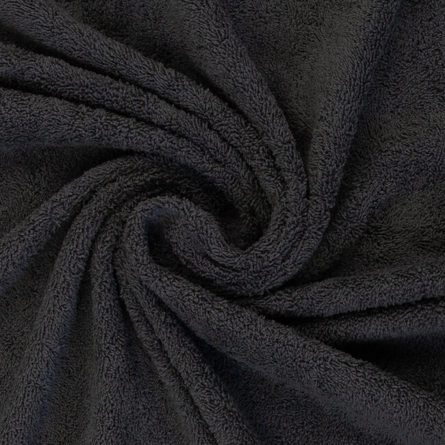 De Stoffenkamer Katoen Badstof antraciet
