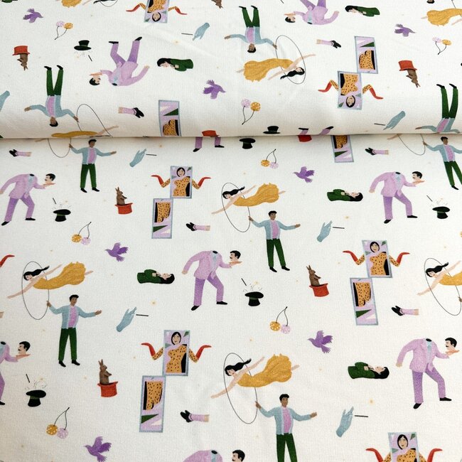 Capsule Fabrics French Terry - Ecru Magic