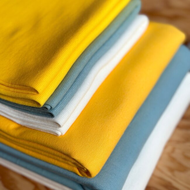 De Stoffenkamer Boordstof geel