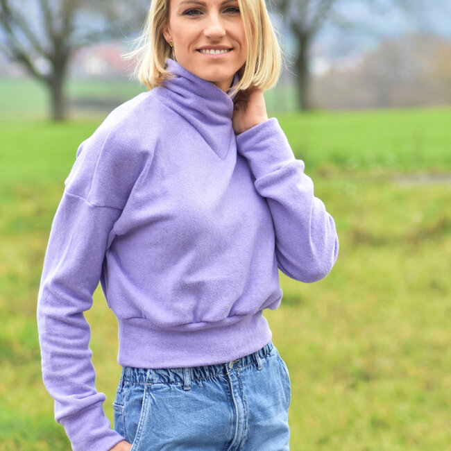 Soft Cotton Knit - Lila
