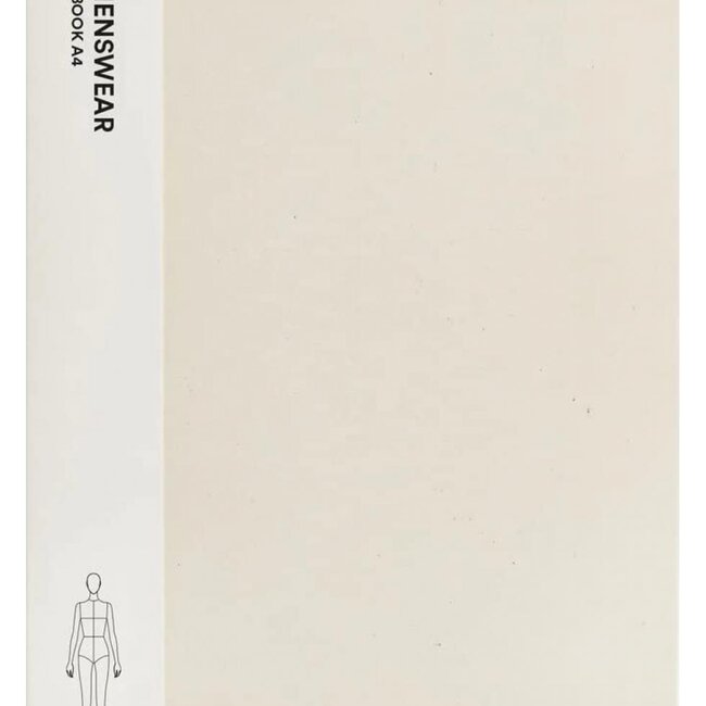 Fashionary Schets Boek A4 vrouwen