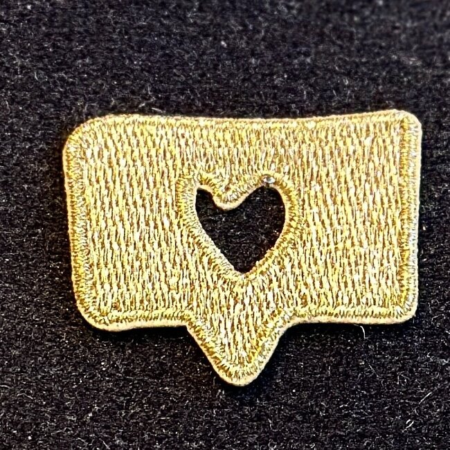 Petit Pourri Gouden Strijkapplicaties