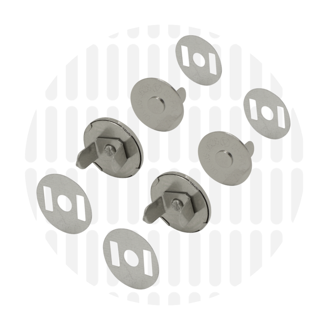 zipper zoo Magneet sluiting