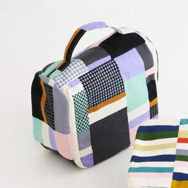 Kokka Cotton Canvas - Border Patchwork