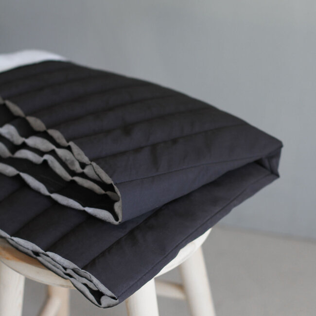 MeterMeter Stepped Jordan Quilt Mat - black