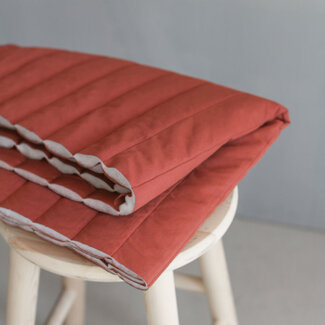 MeterMeter Stepped Jordan Quilt Mat - sienna